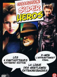Super hero collection - edition belge ( les 4 fantastiques + la ligue des gentlemen extraordinaires + x-men l'affrontement final)