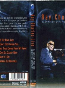 Charles, ray - in concert with the edmonton symphony