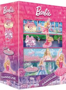 Barbie - coffret 4 films : collection danseuse - pack