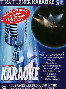 Tina turner karaoke : partytime karaoke (dvd + cd)