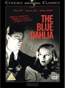 The blue dahlia