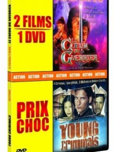 Bipack cur du guerrier, le young criminals (coffret de 2 dvd)