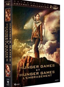 Hunger games + hunger games 2 : l'embrasement - édition collector