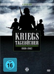 Kriegstagebücher 1939 - 1942 (4 dvds) [import allemand] (import) (coffret de 4 dvd)