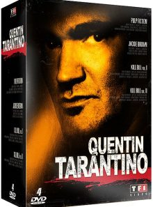 Quentin tarantino - coffret - pulp fiction + jackie brown + kill bill vol. 1 + 2