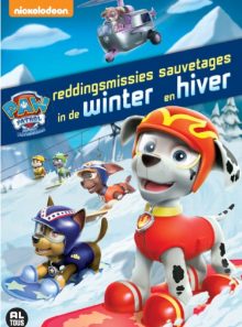 Paw patrol sauvetages en hivers