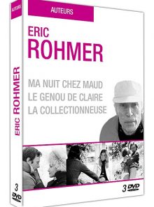 Eric rohmer : ma nuit chez maud + le genou de claire + la collectionneuse - pack
