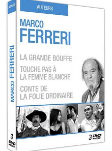 Marco ferreri : touche pas à la femme blanche ! + conte de la folie ordinaire + la grande bouffe - pack