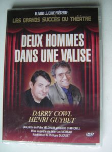 Théâtre - deux hommes dans une valise - darry cowl - h. guybet