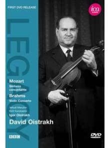 Johann sebastian bach - wolfgang amadeus mozart - johannes brahms david oïstrakh, violon