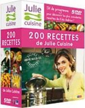 200 recettes de julie cuisine volume 1 à 5 (coffret 5 dvd)