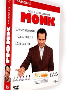 Monk: l'integrale saison 5 - coffret 4 dvd