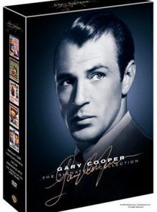 Coffret gary cooper - sergent york + dallas ville frontière + le rebelle + la mission du commandant lex + cargaison dangereuse - dvd