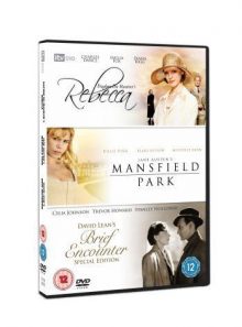 Classic films triple - rebecca/brief encounter/mansfield park