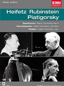 Heifetz rubinstein piatigorsky