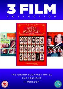 The grand budapest hotel / the sessions / hitchcock [dvd] [2014]