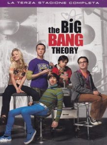 Big bang theory season 03 (3 dvd) box set dvd italian import