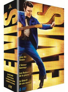 Elvis the king - coffret 4 dvd - pack