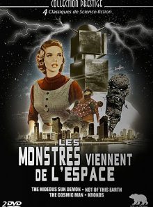 Les monstres viennent de l'espace : coffret 4 films