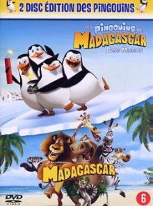 Madagascar + dvd dreamworks interactif - pack - edition belge