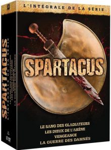 Spartacus - l'intégrale de la série : le sang des gladiateurs + les dieux de l'arène + vengeance + la guerre des damnés