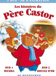 Les histoires du père castor - michka + boucle d'or - pack