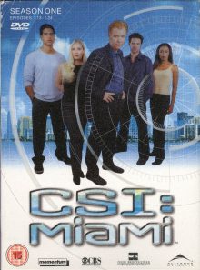 Csi : miami (season one / episodes 1.13/1.24)