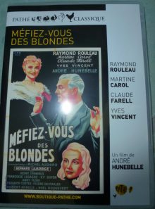 Mefiez vous des blondes - dvd
