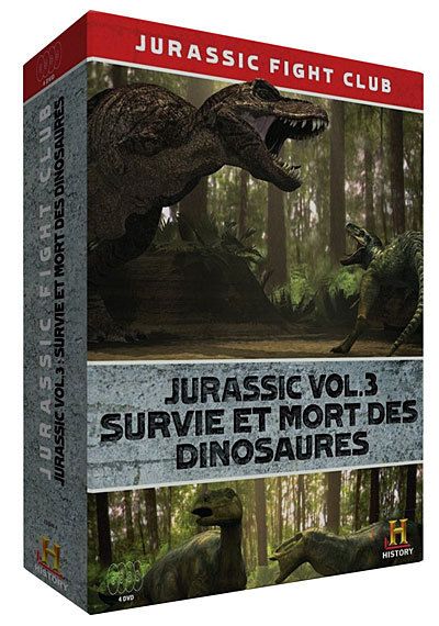 Jurassic vol.3 : survie et mort des dinosaures (coffret de 4 dvd
