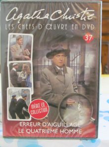 Agatha christie les chefs d'oeuvre en dvd n° 37 - erreur d'aiguillage - le quatrième homme