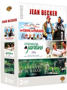 Jean becker - coffret - un crime au paradis + effroyables jardins + les enfants du marais