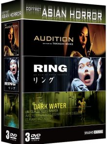 Coffret asian horror - audition + ring + dark water
