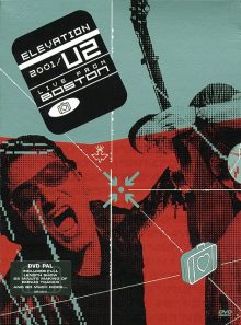U2 - elevation 2001 / live from boston - édition limitée