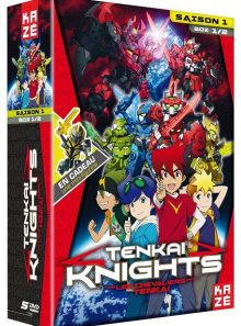 Tenkai knights : les chevaliers tenkai - saison 1, box 1/2