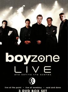 Boyzone - live at the point/live at wembley/said and done