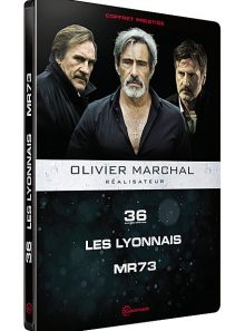 Olivier marchal, réalisateur : 36 quai des orfèvres + les lyonnais + mr 73 - édition prestige