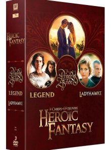 Heroic fantasy : princess bride + legend + ladyhawke - pack