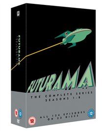 Futurama - season 1-8 [dvd] [1999]