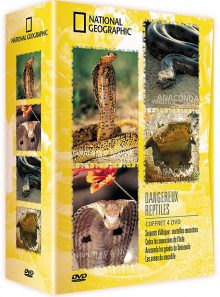 National geographic - coffret - dangereux reptiles