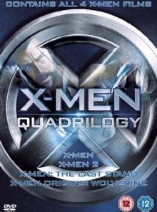 X-men quadrilogy [import anglais] (import) (coffret de 4 dvd)