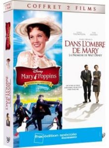 Dans l'ombre de mary + mary poppins - coffret 2 dvd