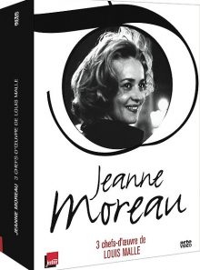 Jeanne moreau - coffret - les amants + ascenseur pour l'échafaud + le feu follet + jeanne m. côté cour, côté coeur - pack