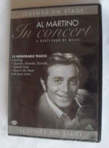 Legends on stage al martino in concert