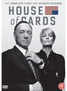 House of cards the complete season 1-2 dvd (uk import)