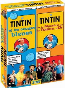 Tintin et les oranges bleues + tintin et le mystère de la toison d'or - pack