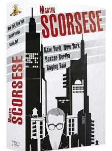 Martin scorsese - coffret 3 films : new york, new york + raging bull + boxcar bertha - pack