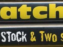 Snatch/lock, stock and two smoking barrels