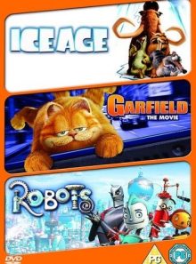 Robots/ ice age/ garfield the movie [import anglais] (import) (coffret de 3 dvd)