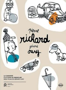 Pierre richard & gérard oury : la carapate + le coup du parapluie - pack
