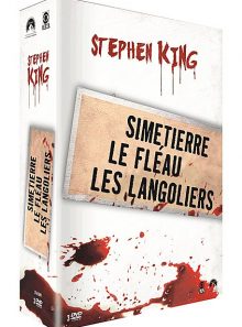 Stephen king - coffret 3 dvd (paramount) - pack